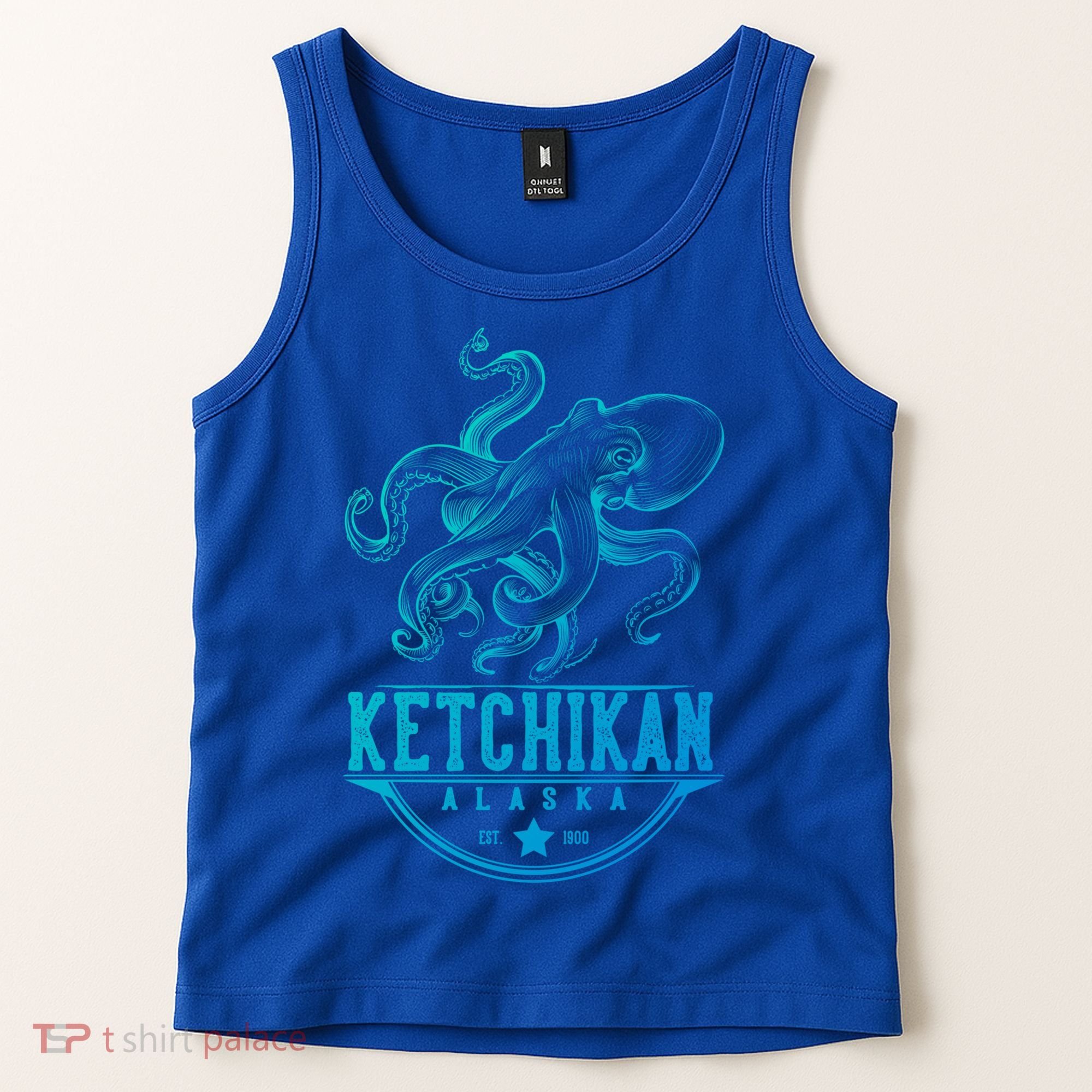 Ketchikan Alaska Octopus Vacation And Cruise Gift Tank Top