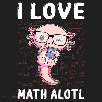 Kawaii Axolotl Pun Funny I Love Math Alotl Math Urban Oversized Heavyweight T-Shirt