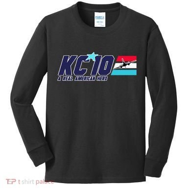 Kc10 A Real American Hero Kids Long Sleeve Shirt