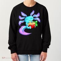 Kawaii Axolotl Ramen Cute Miracle Amphibian Women's Sweatshirt thumb 0