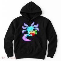 Kawaii Axolotl Ramen Cute Miracle Amphibian Hoodie thumb 0