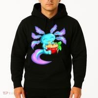 Kawaii Axolotl Ramen Cute Miracle Amphibian Hoodie thumb 2
