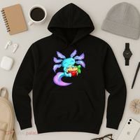 Kawaii Axolotl Ramen Cute Miracle Amphibian Hoodie thumb 3