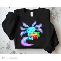 Kawaii Axolotl Ramen Cute Miracle Amphibian Sweatshirt thumb 2