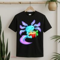 Kawaii Axolotl Ramen Cute Miracle Amphibian T-Shirt thumb 2