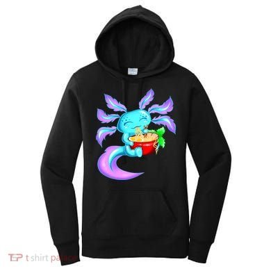 Kawaii Axolotl Ramen Cute Miracle Amphibian Women's Hoodie