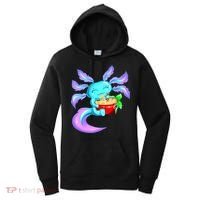 Kawaii Axolotl Ramen Cute Miracle Amphibian Women's Hoodie thumb 0
