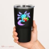 Kawaii Axolotl Ramen Cute Miracle Amphibian Tumbler thumb 2