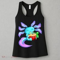 Kawaii Axolotl Ramen Cute Miracle Amphibian Women's Tank Top thumb 3