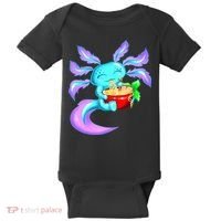 Kawaii Axolotl Ramen Cute Miracle Amphibian Baby Bodysuit thumb 0