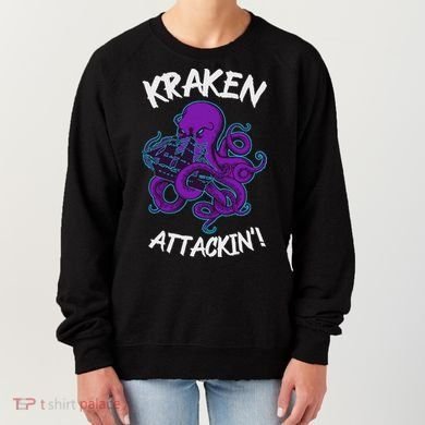 Kraken Attacking Release The Kraken Gifts For Women's Sweatshirt