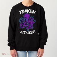 Kraken Attacking Release The Kraken Gifts For Women's Sweatshirt thumb 0