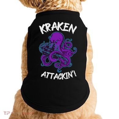 Kraken Attacking Release The Kraken Gifts For Doggie Tank