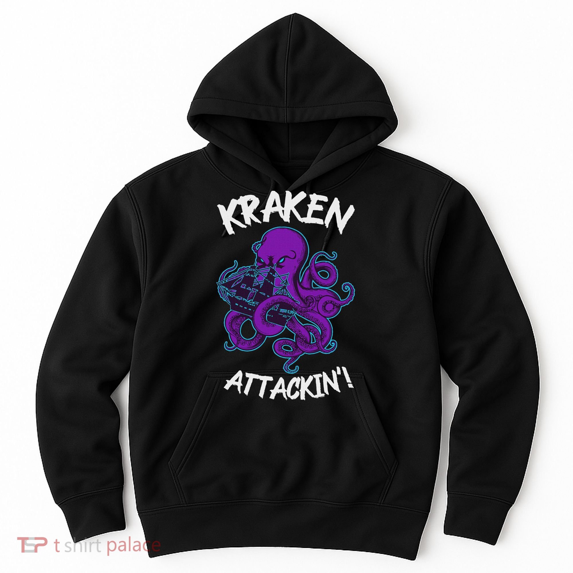 Kraken Attacking Release The Kraken Gifts For Hoodie