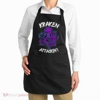 Kraken Attacking Release The Kraken Gifts For Apron thumb 2