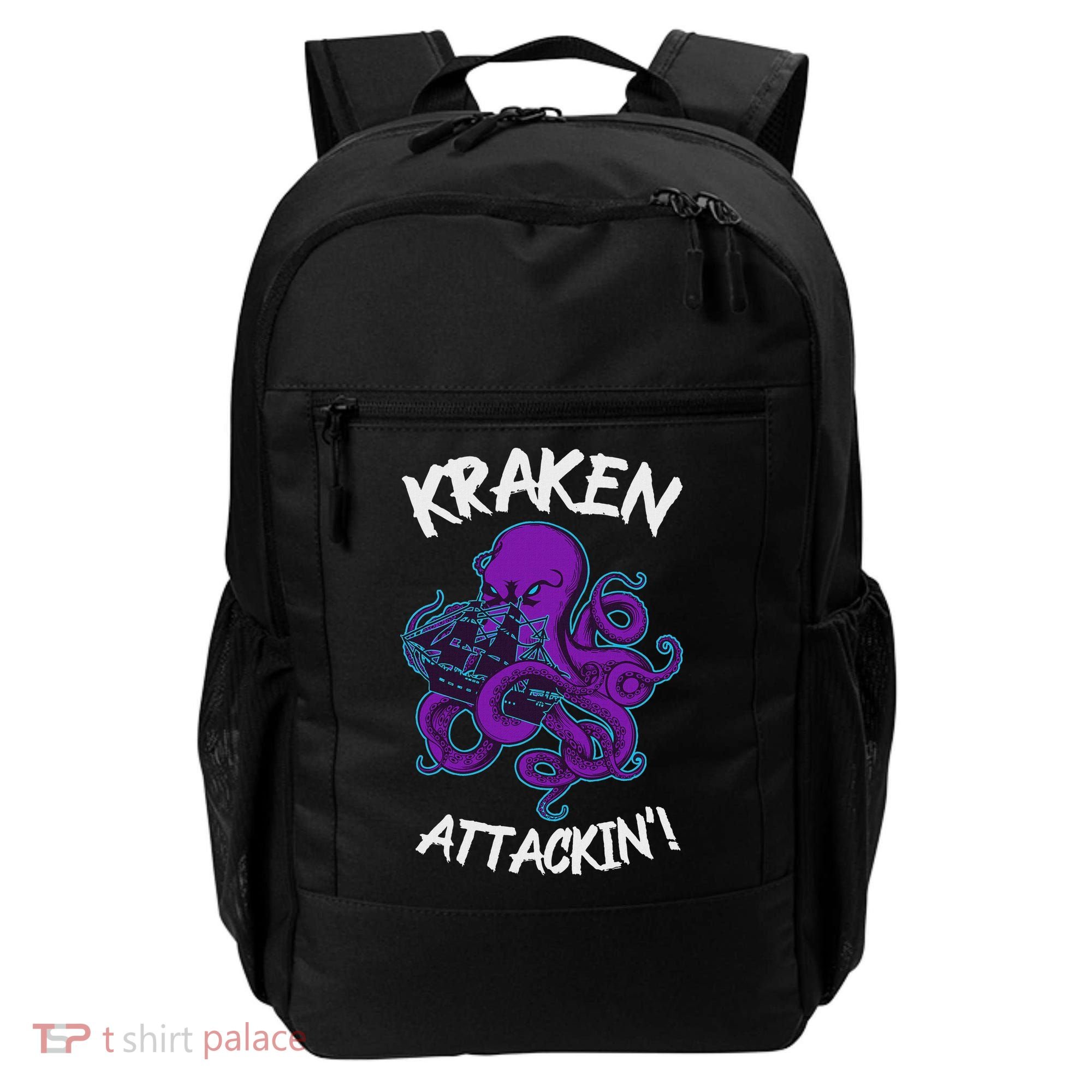 Kraken Attacking Release The Kraken Gifts For Backpack