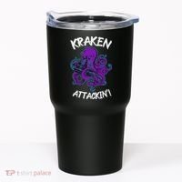 Kraken Attacking Release The Kraken Gifts For Tumbler thumb 0