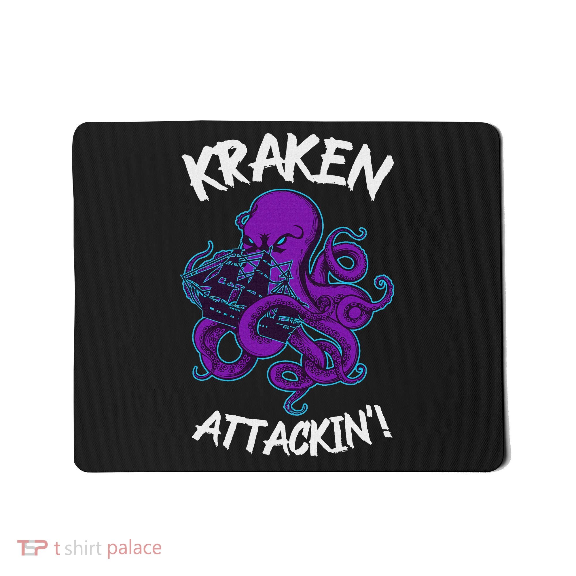 Kraken Attacking Release The Kraken Gifts For Mousepad