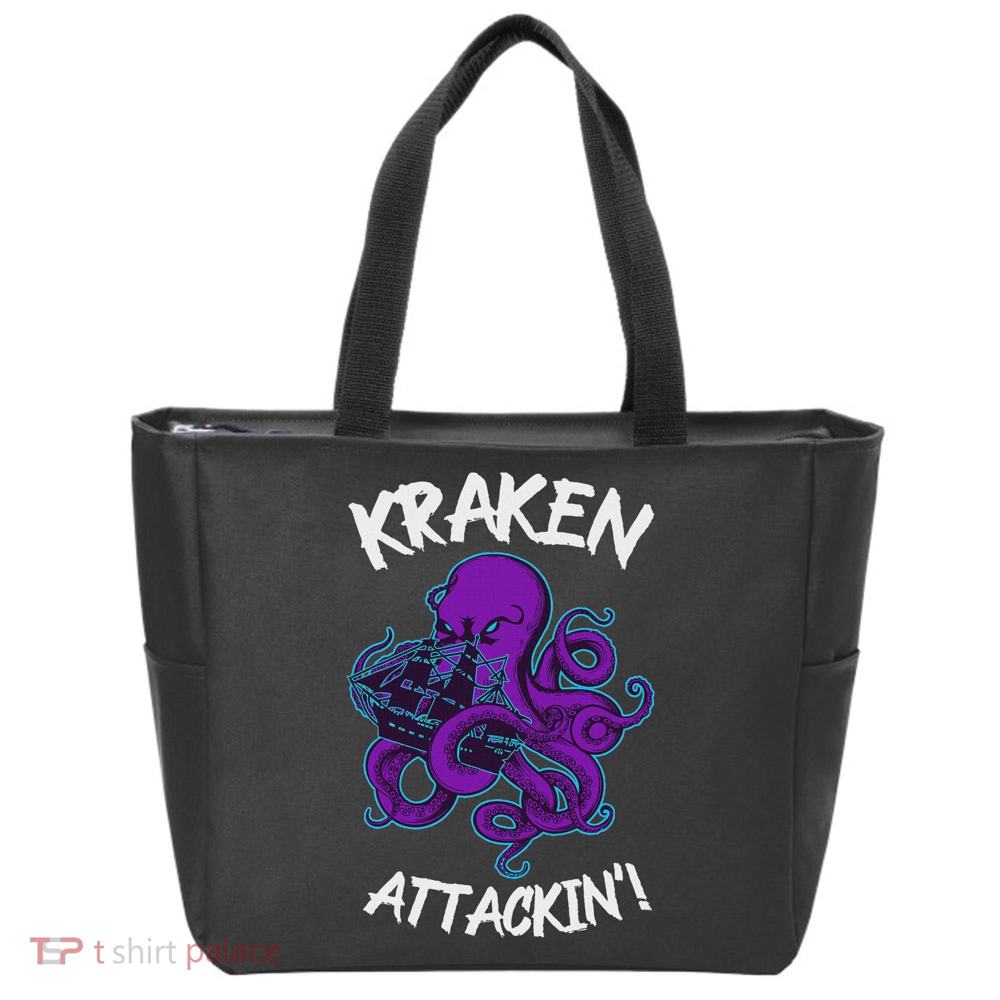 Kraken Attacking Release The Kraken Gifts For Tote Bag