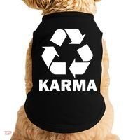 Karma Recycling Logo Doggie Tank thumb 0