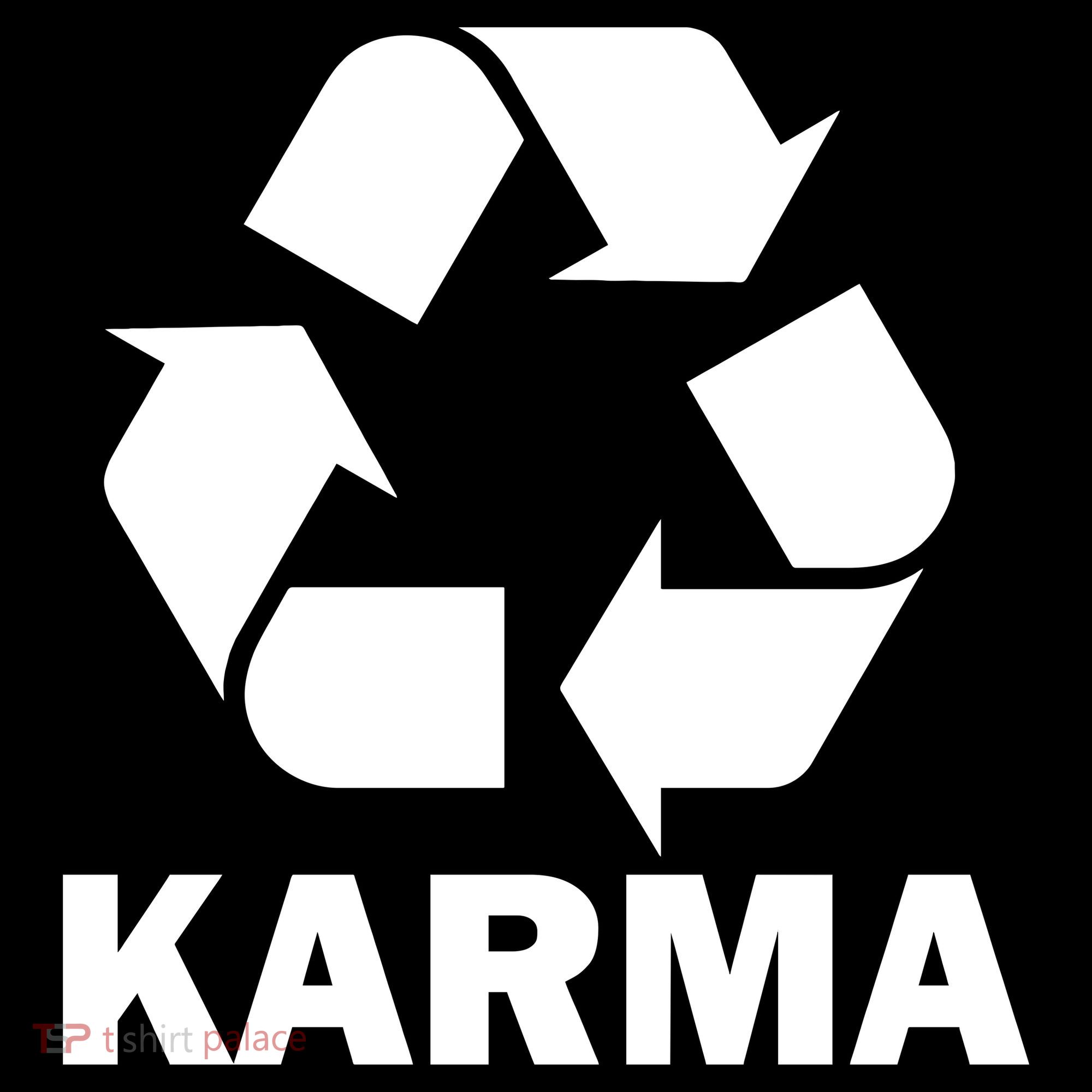 Karma Recycling Logo Doggie Tank