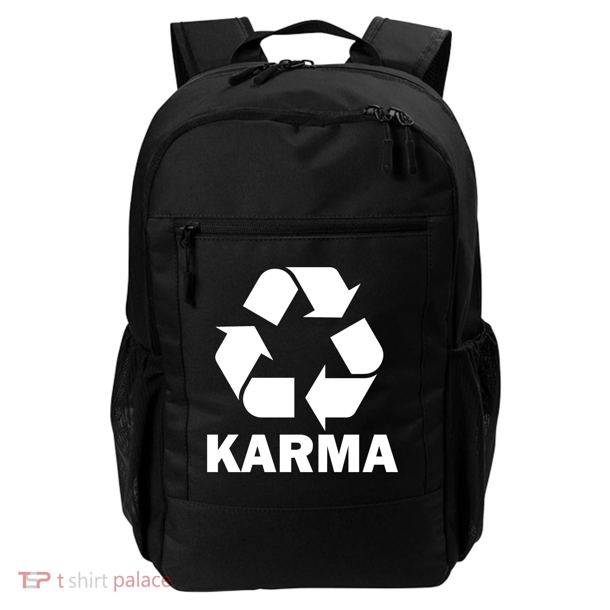Karma Recycling Logo Backpack