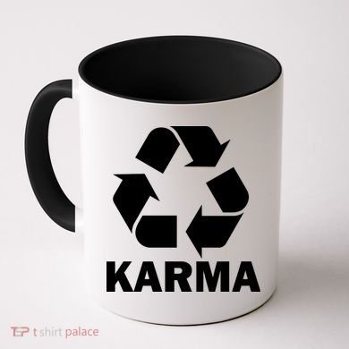 Karma Recycling Logo Coffee Mug