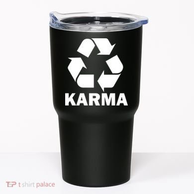 Karma Recycling Logo Tumbler
