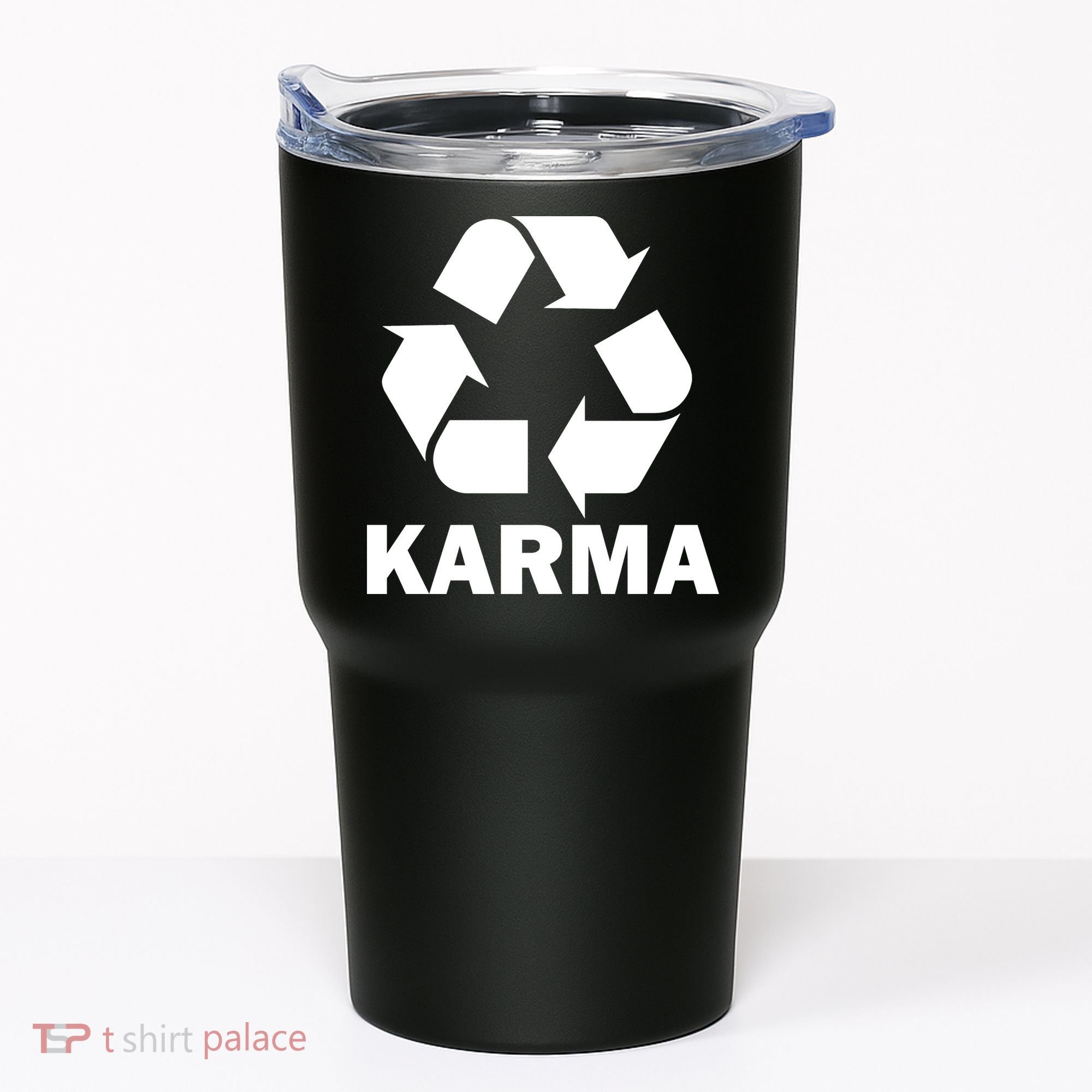Karma Recycling Logo Tumbler