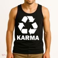 Karma Recycling Logo Tank Top thumb 3
