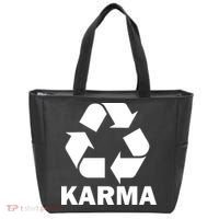 Karma Recycling Logo Tote Bag thumb 0
