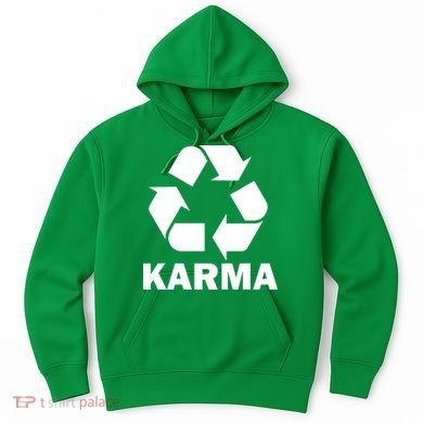 Karma Recycling Logo Hoodie