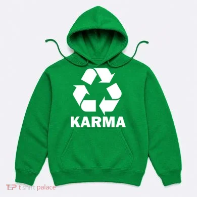 Karma Recycling Logo Hoodie