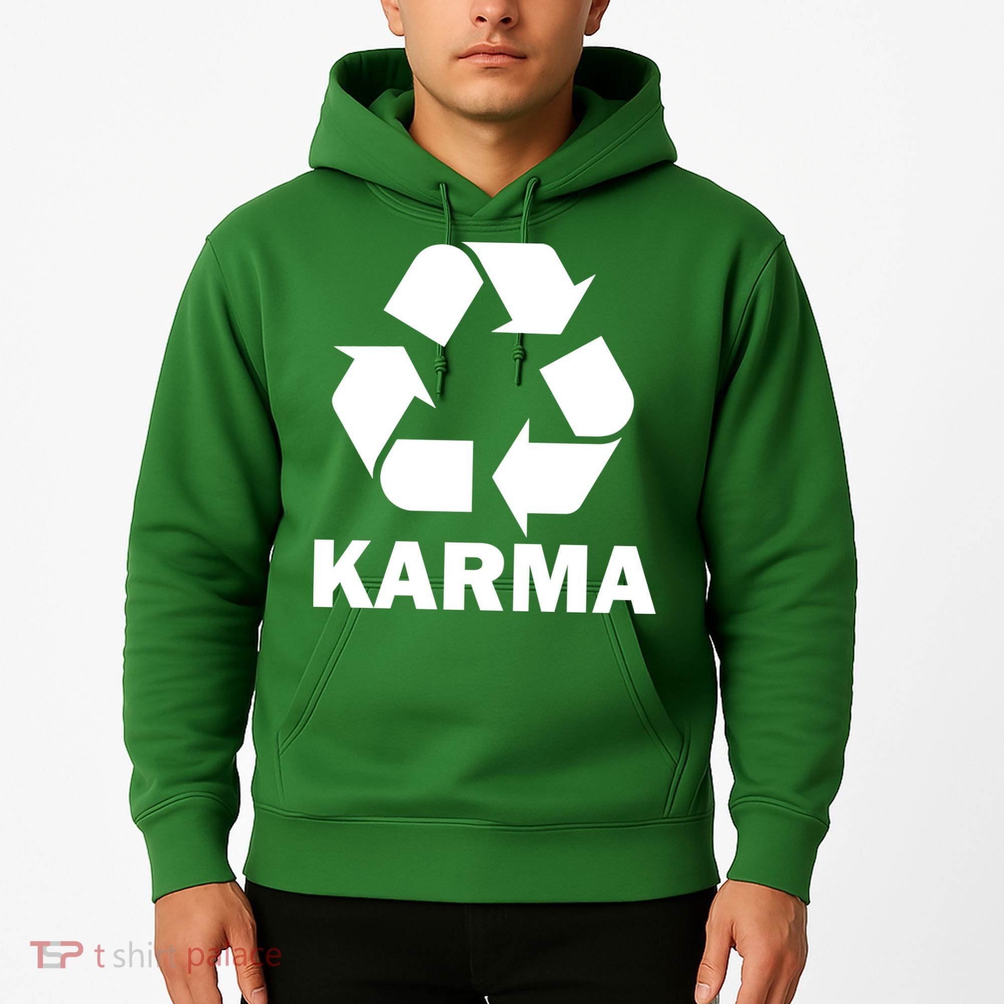 Karma Recycling Logo Hoodie