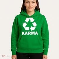 Karma Recycling Logo Hoodie thumb 5