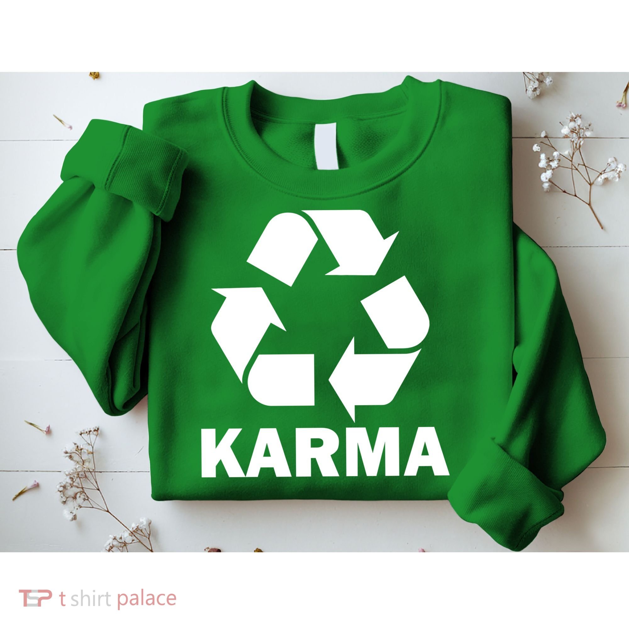 Karma Recycling Logo Sweatshirt
