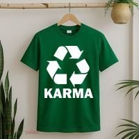 Karma Recycling Logo T-Shirt thumb 2