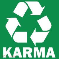 Karma Recycling Logo T-Shirt thumb 7