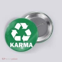 Karma Recycling Logo Button thumb 0