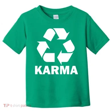 Karma Recycling Logo Toddler T-Shirt