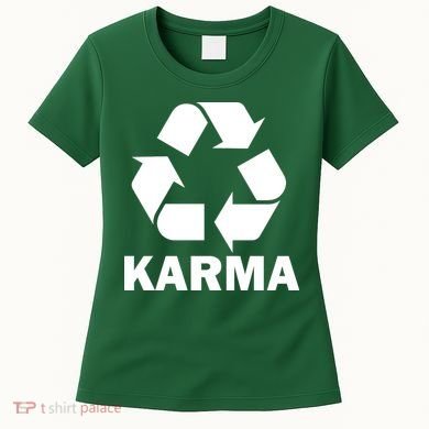 Karma Recycling Logo Women's T-Shirt