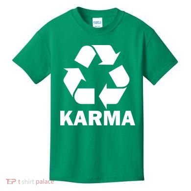 Karma Recycling Logo Kids T-Shirt