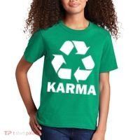 Karma Recycling Logo Kids T-Shirt thumb 2