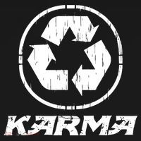 KARMA Yoga Meditation Peace Aum Recycle Tank Top thumb 6
