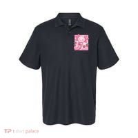 Kawaii Axolotl Strawberry Milk Shake Japanese Anime Polo thumb 0