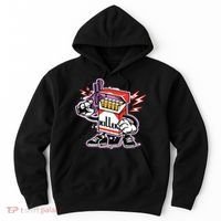 Killer Anti Smoking Cigarettes Funny Graffiti Cartoon Hoodie thumb 0