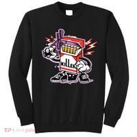 Killer Anti Smoking Cigarettes Funny Graffiti Cartoon Sweatshirt thumb 0