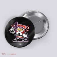 Killer Anti Smoking Cigarettes Funny Graffiti Cartoon Button thumb 0
