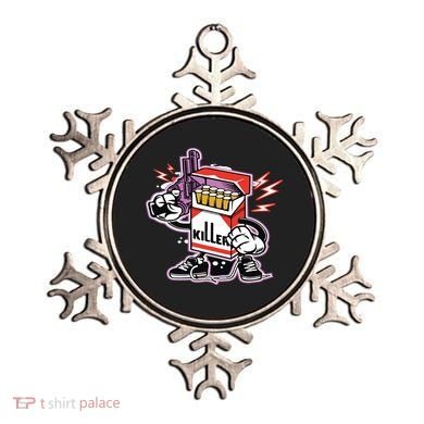 Killer Anti Smoking Cigarettes Funny Graffiti Cartoon Ornament