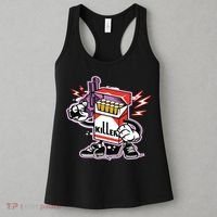 Killer Anti Smoking Cigarettes Funny Graffiti Cartoon Women's Tank Top thumb 3
